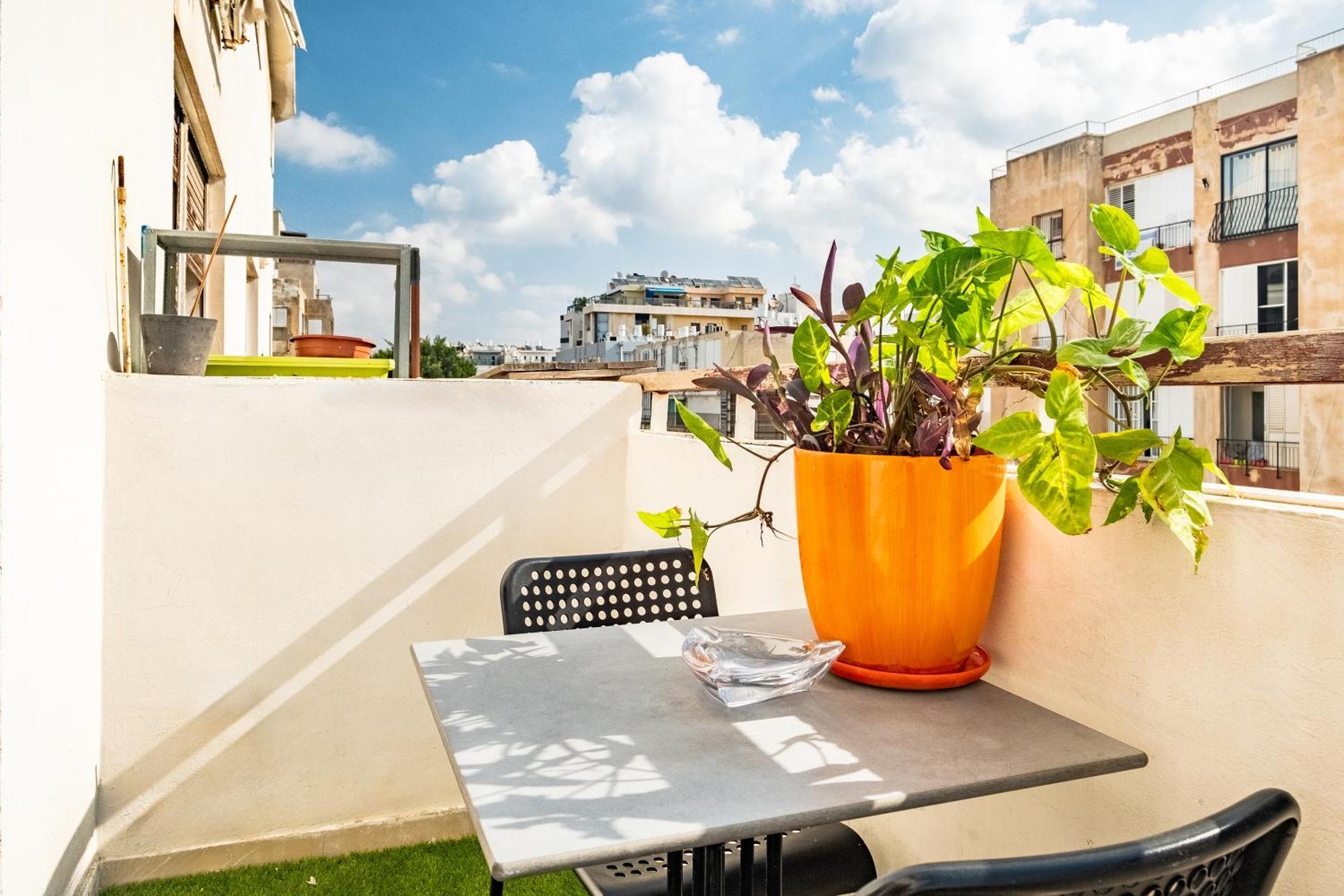 Premium 1Bd Apartment Near The Beach W/Balcony เทลอาวีฟ ภายนอก รูปภาพ